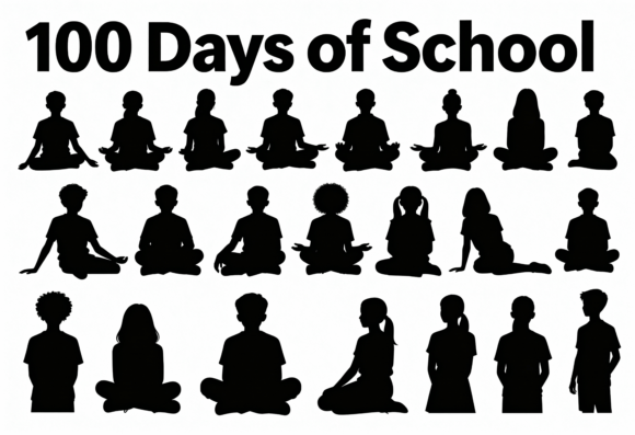 100 Days School SVG: Crafts & Graphics