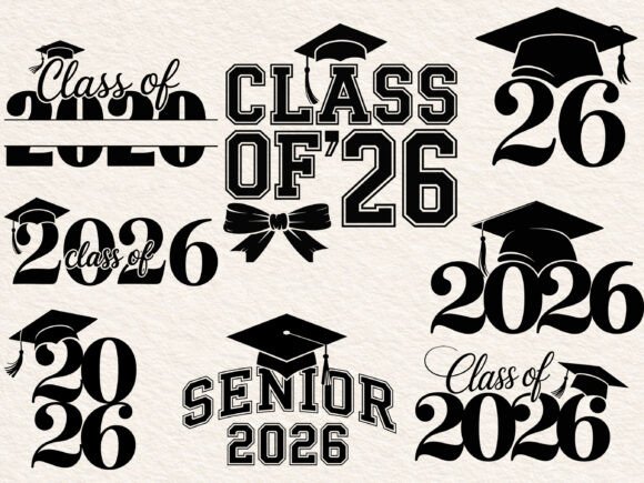 2026 Graduation Svg: Graphics for Crafts