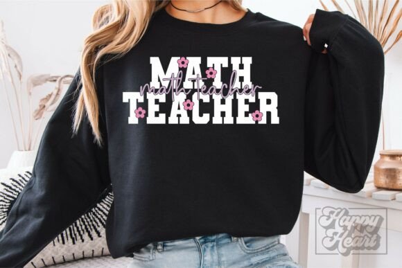 Math Teacher SVG & PNG for Crafts Graphics