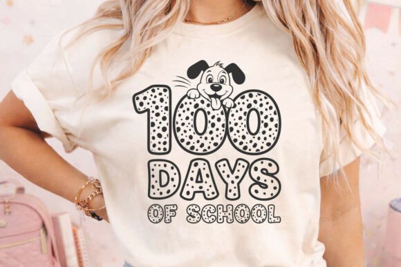 Review: 100 Days of School T‑Shirt Design