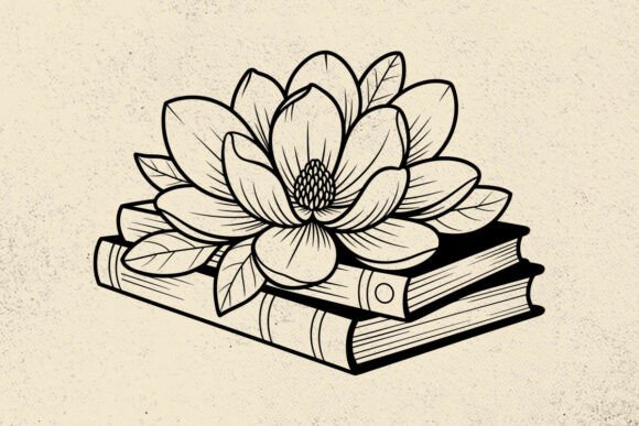 Review: Books, Magnolia & Floral SVGs for Embroidery