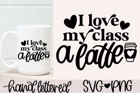 Review: I Love My Class a Latte SVG for Embroidery