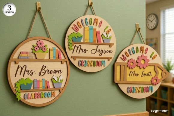 Review: Personalized Teacher Door Sign Bundle for Embroidery