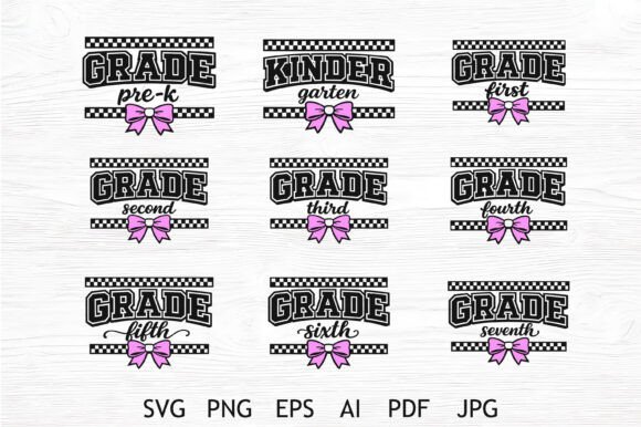 Review: School Grade Bow SVG Bundle for Embroidery