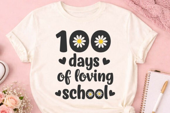 Reviewing the 100 Days of Loving School Daisy Design