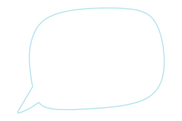 Reviewing the Hand-Drawn Conversation Bubble