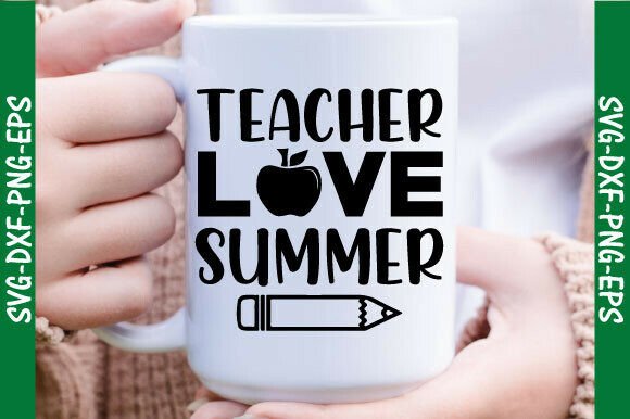 Teachers Love Summer SVG: Elevate Crafts & Graphics